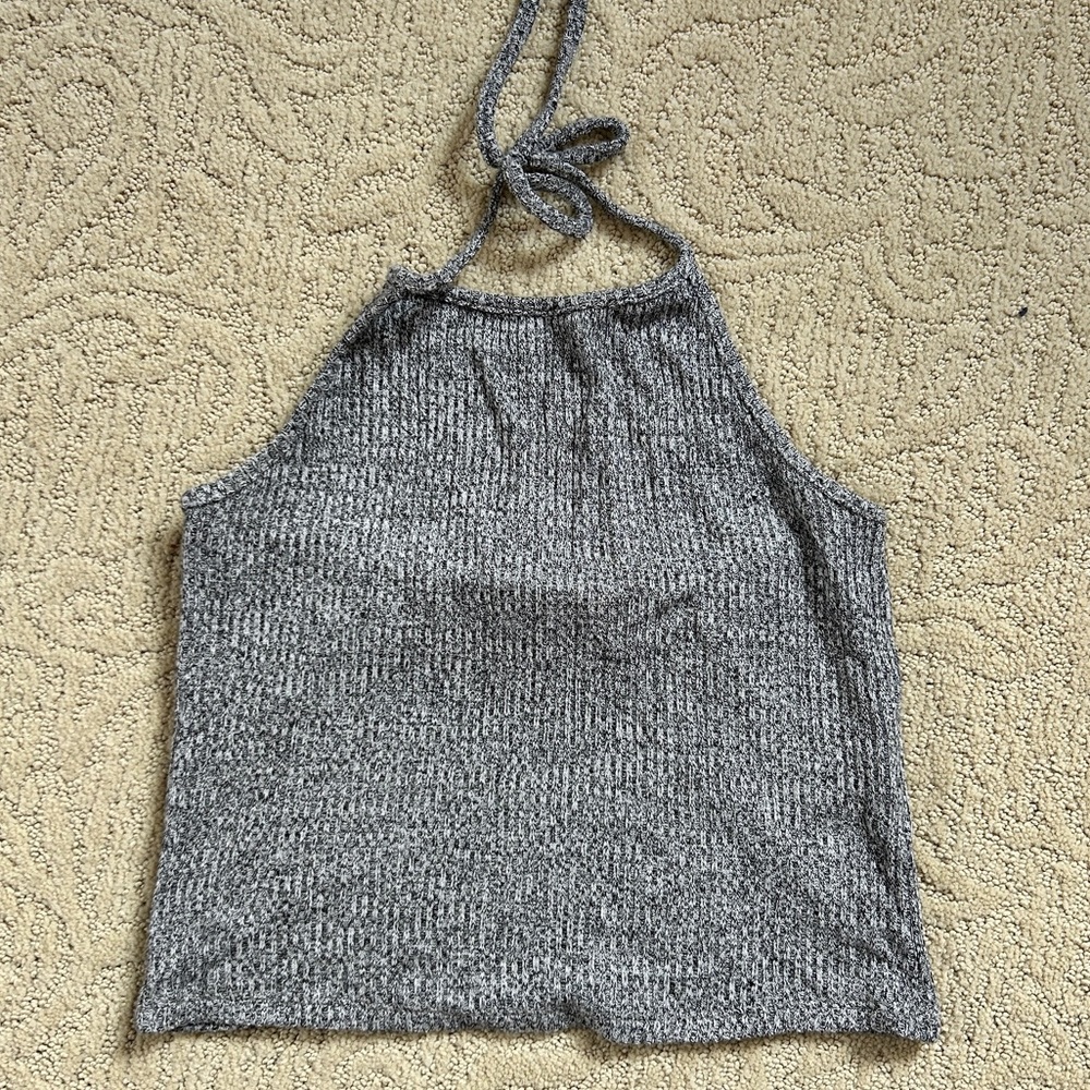 Grey Halter Tank